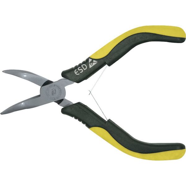 Ega Master BENT NOSE MINI PLIER 130 MM ESD 64734